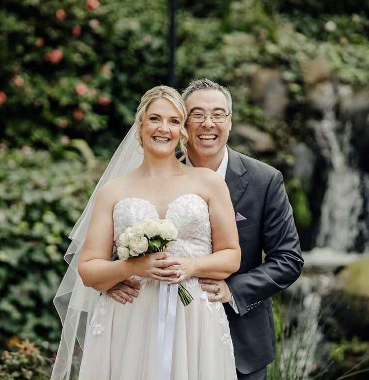 Classic white wedding bouquet with premium blooms and elegant greenery, perfect for modern and traditional ceremonies.